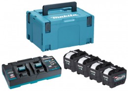 Makita 1910B1-4 40V XGT Power Source Kit 4 x 8.0Ah Batteries + DC40RB Twin Charger & MakPac Case £1,149.00